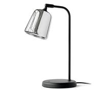 New Works Material Lampe à Poser Acier Inoxydable