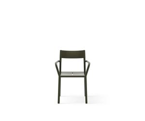 New Works May Chaise D'extérieur avec Accoudoirs Vert Vert