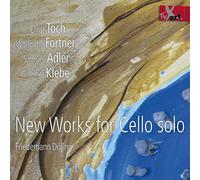 Adler / Doling / Toc - New Works For Cello Solo [New CD]