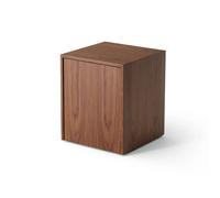 New Works Table d'appoint Mass avec tiroir Noyer
