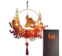 New Year Light - Ornements Du Festival De Printemps, Couronne De Porte | Pendentif Décoratif De Dieu, Idéal Pour Salon, Et Célèbre Le Nouvel An Chinois Avec Style
