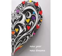 New Year - New Dreams. 52 Week Journal and Planner for Personal Growth, Motivation, and Creating Your Dream Life: A Vision Board Space that Reflects Your Goals and Dreams to Stay Inspired All Year