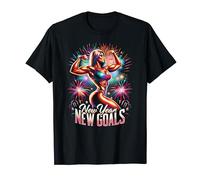 New Year New Goals - T-shirt d'entraînement pour femme T-Shirt