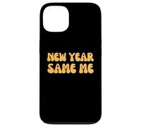 New Year Same Me Retro Funny Citation Coque pour iPhone 13