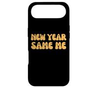 New Year Same Me Retro Funny Citation Coque pour iPhone Air