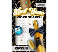 New Year Word Search: 55 Fun & Relaxing Holiday Puzzles for Teens, Adults & Seniors: Large-Print 6×9 in Puzzle Book | Winter Brain Games for Focus & ... for Home, Travel & New Year Celebrations