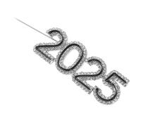 New Year's Eve Snake Holiday Red Women's Rhinestone Clothing Clothes Shawl Brooches Brooch Pin Number Shape Rhinestones