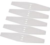 NEW-YIJUNSHUN Lot de 8 lames métalliques pour débroussailleuse sans fil - 8 lames en acier inoxydable pour tondeuses et outils électriques d'extérieur (6, métal)
