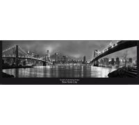 New York - Affiche de porte - Manhattan Bridge - Brooklyn + 1 affiche OB format 61x91,5cm