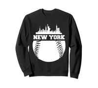 New York Baseball NYC Cityscape Sky-Line Sports Lovers Cadeaux Sweatshirt