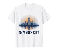 New York Big City Voyage Souvenir Urban Street Style Hommes T-Shirt