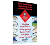 New York Bight Raritan Bay to Atlantic Ocean Fishing Map