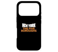 New York - Bold Urban Graffiti Aesthetic Backprint Coque pour iPhone 17 Pro