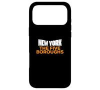 New York - Bold Urban Graffiti Aesthetic Backprint Coque pour iPhone 17 Pro Max