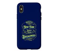 New York Broadway Show America Musical Theatre, États-Unis Coque pour iPhone X/XS