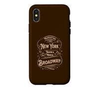 New York Broadway Show America Musical Theatre, États-Unis Coque pour iPhone X/XS