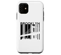 New York Brooklyn Bridge Vintage City Skyline NYC NY Coque pour iPhone 11