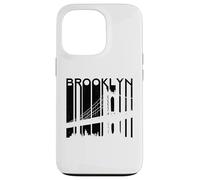 New York Brooklyn Bridge Vintage City Skyline NYC NY Coque pour iPhone 13 Pro