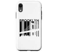 New York Brooklyn Bridge Vintage City Skyline NYC NY Coque pour iPhone XR
