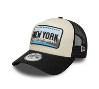 New York Casquette New Era 9Forty A-Frame Trucker Licence Plate Snapback