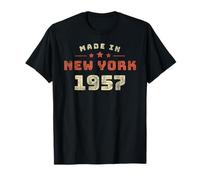 New York City 1957 Année de Naissance Style Rétro T-Shirt
