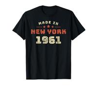 New York City 1961 Année de Naissance Style Rétro T-Shirt