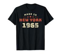 New York City 1965 Année de Naissance Style Rétro T-Shirt