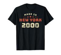 New York City 2000 Année de Naissance Style Rétro T-Shirt