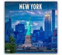 New York City 2026 Square Flap Foil Calendar Calendar Book