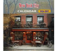 New York City Calendar 2026-2027: 18 Month Planner To Keep You On Track from Sep 2026 to Dec 2027,Square 8.5 x 8.5 Inches Gift For Organizing & Planning