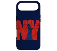 New York City Cool Red avec Une Statue de la liberté Bleue Coque pour iPhone Air