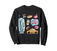 New York City Doodles - Dessin Graphique de Croquis de la Ville de New York Sweatshirt