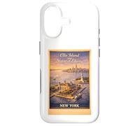 New York City Ellis Island Statue de Voyage aérienne Liberty Coque pour iPhone 17