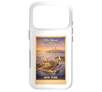 New York City Ellis Island Statue de Voyage aérienne Liberty Coque pour iPhone 17 Pro