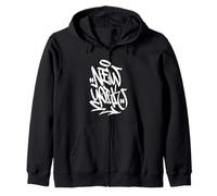 New York City Graffiti Tenue Art Style Illustration Graphique Sweat à Capuche