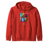 New York City Graphic NYC La Ville Qui ne dort jamais Sweat à Capuche