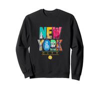 New York City Graphic NYC The City That Never Sleeps Sweatshirt