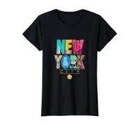 New York City Graphic NYC The City That Never Sleeps T-Shirt Graphique avec Valeur