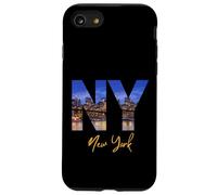 New York City Manhattan Souvenir Femmes USA Ville Américaine Hommes Coque pour iPhone SE (2020) / 7/8