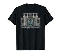 New York City, Musée américain d'histoire Naturelle, Dessin T-Shirt Graphique avec Valeur