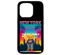 New York City NY Teddy Bear - Urban Bear with American Style Coque pour iPhone 15 Pro