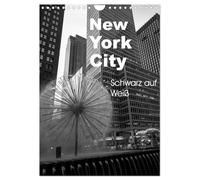 New York City Schwarz auf Weiß (Wandkalender 2026 DIN A4 hoch), CALVENDO Monatskalender: New York City, die besten Schwarz Weiß Fotos