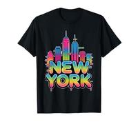 New York City Skyline Bronx Queens Manhattan Staten Island T-Shirt