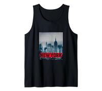 New York City Skyline T-Shirt, New York Illustration Graphic Débardeur