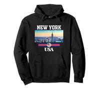 New York City Skyline Tee Shirts, New York City Illustration Sweat à Capuche