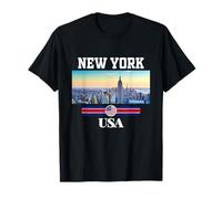 New York City Skyline Tee shirts, New York City Illustration T-Shirt