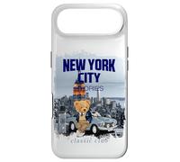 New York City Teddy Bear Stories Illustration Graphic Design Coque pour iPhone Air