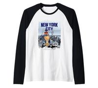 New York City Teddy Bear Stories Illustration Graphic Design Manche Raglan