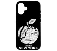 New York City The Big Apple Graphic T-Shirt, New York City Coque pour iPhone 16