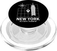 New York City USA 40 7128N 74 0060W Voyage PopSockets PopGrip pour MagSafe